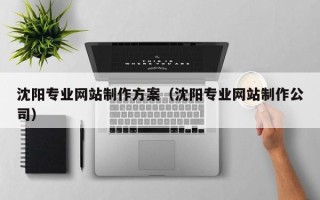 巴彦淖尔市沈阳专业网站制作方案（沈阳专业网站制作公司）
